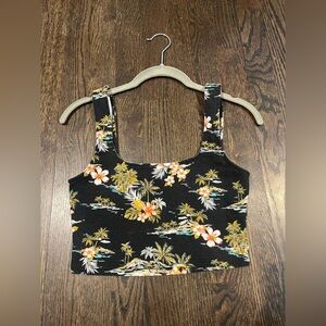 Floral Crop Top